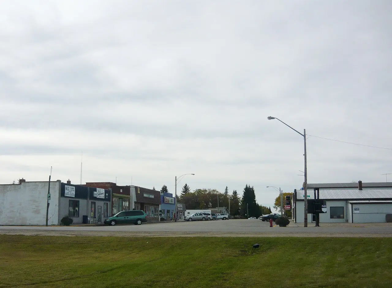 Main Street looking west, 2010